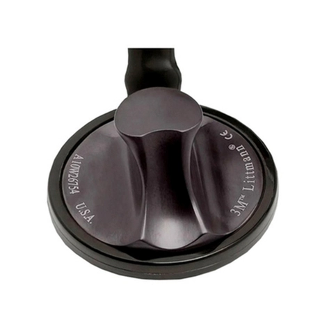 Estetoscópio Littmann Master Cardiology Preto Fosco (2176)