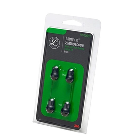 Kit de Olivas Preto para Estetoscópio Littmann (40001)