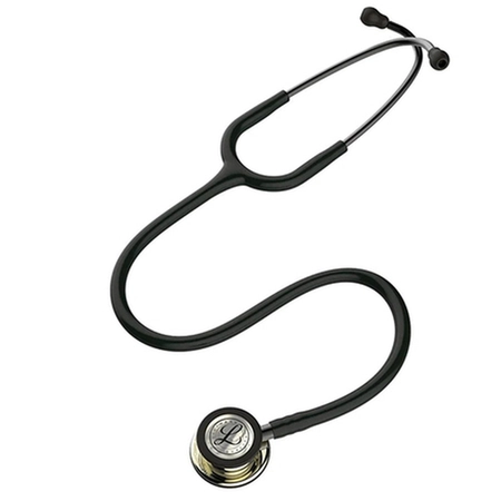 Estetoscópio Littmann Classic III Preto c/Champagne (5861)