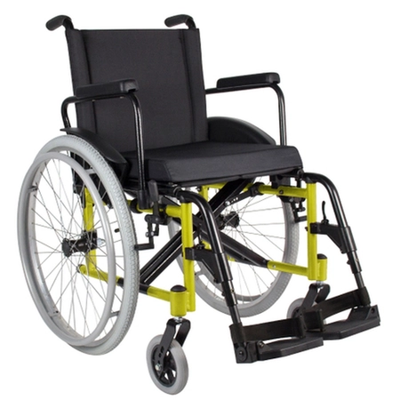 Cadeira de Rodas Ortomobil (MA3S) 120kg Preta Tam. 48