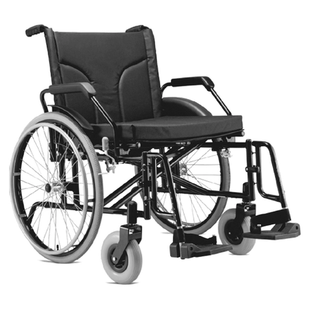 Cadeira de Rodas Big 60cm 160kg Jaguaribe