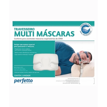 Travesseiro MultI Máscaras Perfetto