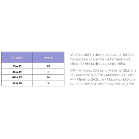 Meia 3/4 Sigvaris para Viagem Traveno Preta P