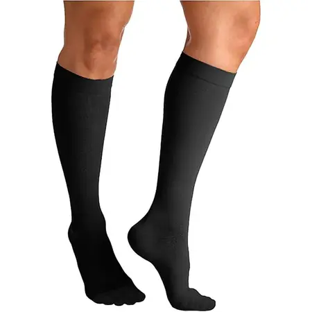 Meia 3/4 Sigvaris 15-20mmHg Urban 193B Preto G
