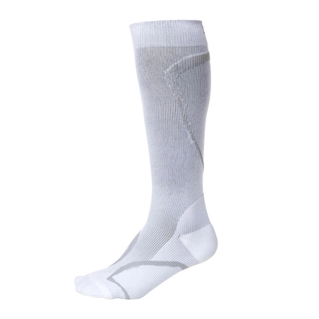 Meia 3/4 Sigvaris Esportiva 20-30mmHg Performance P2-Branca