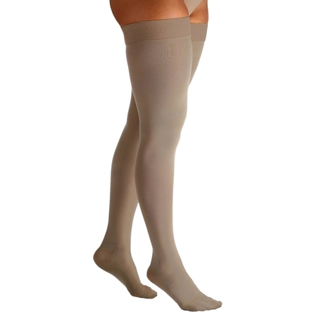 Meia Sigvaris Select Comfort, 20-30 mmHg, 7/8 Natural P1 (Ponteira Fechada)