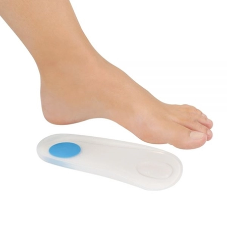 Palmilha 3/4 Siligel com Piloto + Ponto Azul Orthopauher 5002 43/44