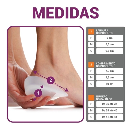 Calcanheira para Esporão Foot Care P