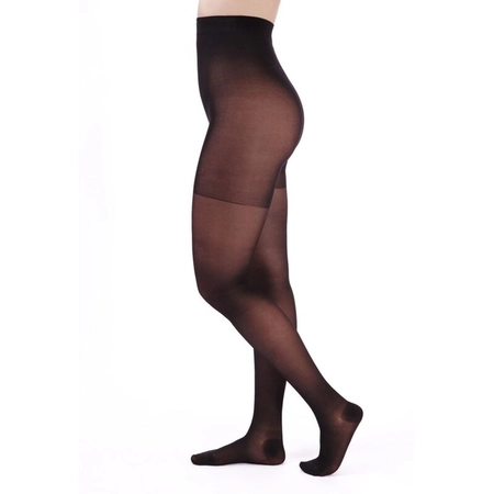Meia Calça Sigvaris 20-30mmHg Ever Sheer Preto 782 Normal M (Ponteira Fechada)