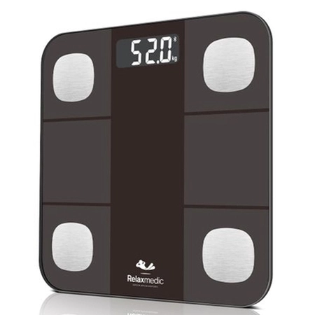 Balança Digital Bioimpedância Smart App Relaxmedic