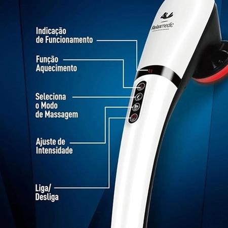Massageador Eletrico Body Therapy Relaxmedic 127v