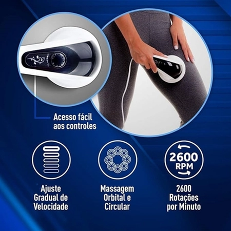 Massageador Corporal Orbit Massage Relaxmedic - RM-MP4018A - 110V