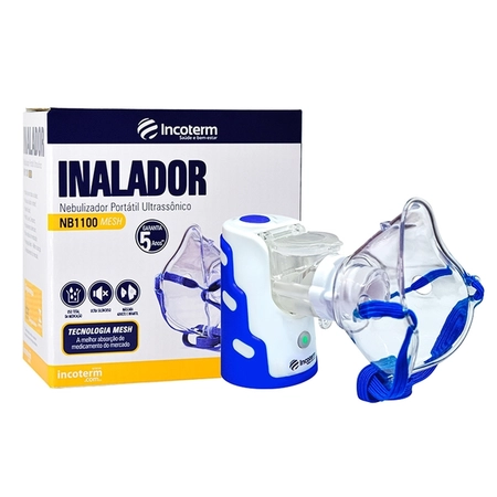 Inalador / Nebulizador Portátil Ultrassônico NB1100 Incoterm
