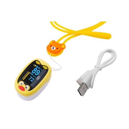 Oxímetro de Pulso Pediátrico Bic (K1) Amarelo
