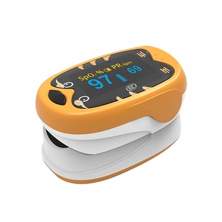 Oxímetro de Pulso Pediátrico Bic (K1) Laranja