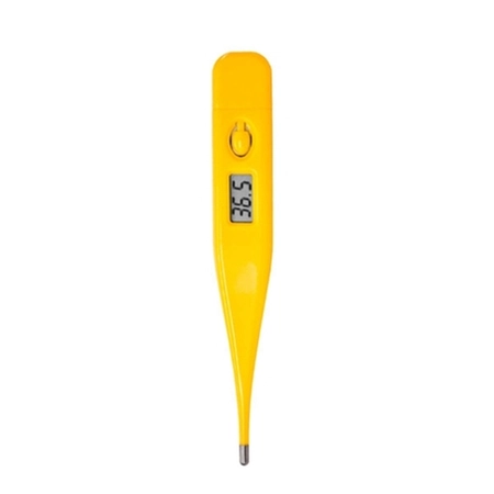 Termômetro Digital Rígido Incoterm Amarelo