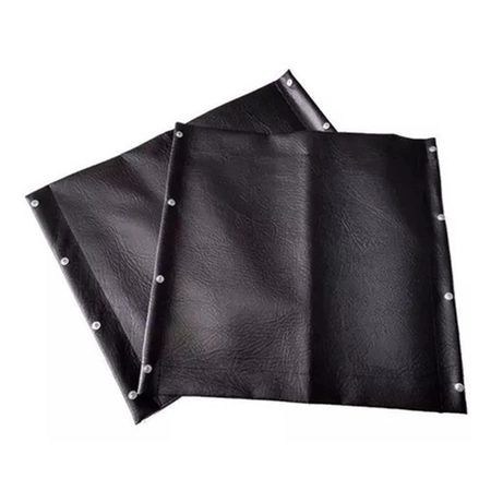 Assento e encosto Jaguaribe em Courvin 40cm (1159)