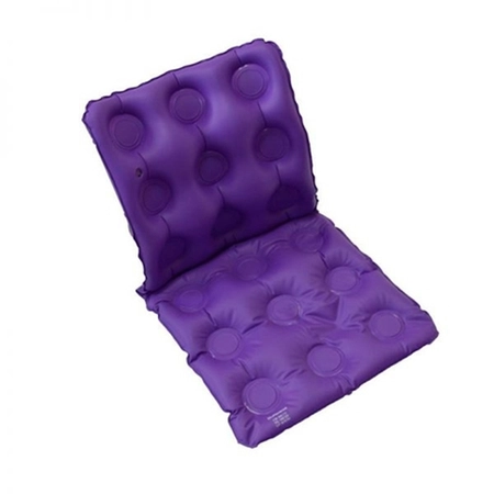 Almofada Gel Quadrada Caixa de Ovo C/Encosto Inflável Bioflorence 049