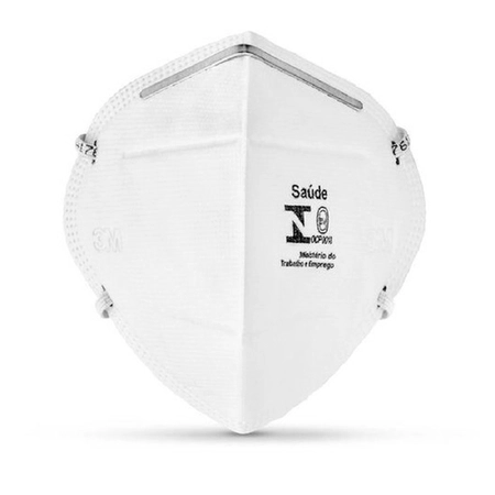 Máscara Descartável 3M - PFF2 (Equivalente N95) 9920H