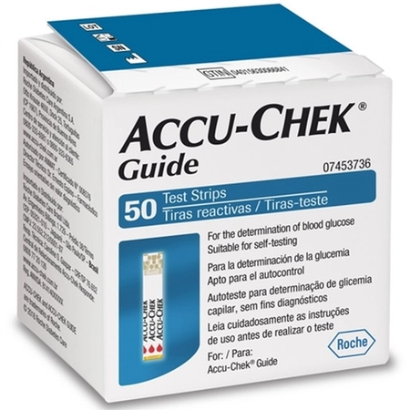 Tiras Accu-Chek Guide Roche - c/ 50
