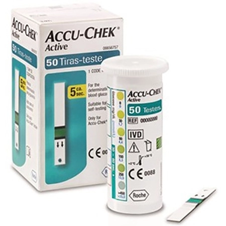 Tiras Accu-Chek Active Roche - c/ 50