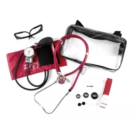 Kit Academico Cristal P.A.Med Bordô (KPA403)