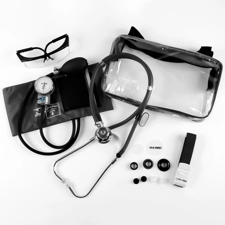 Kit Academico Cristal P.A.Med Preto (KPA404)
