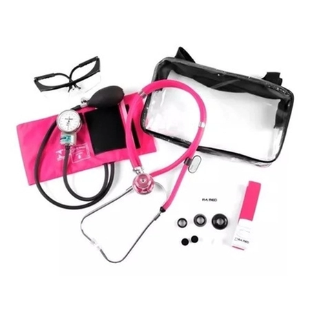 Kit Academico Cristal P.A.Med Rosa (KPA401)
