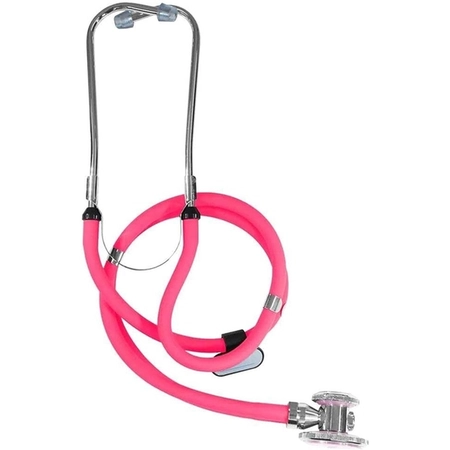 Estetoscópio Rappaport P.A.MED - Rosa (EST503)