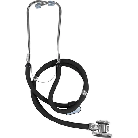 Estetoscópio Rappaport P.A.MED - Preto (EST500)