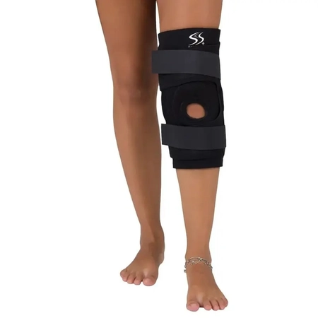 Joelheira Articulada De Neoprene Com Cintas Ajustaveis 545 Salvapé G