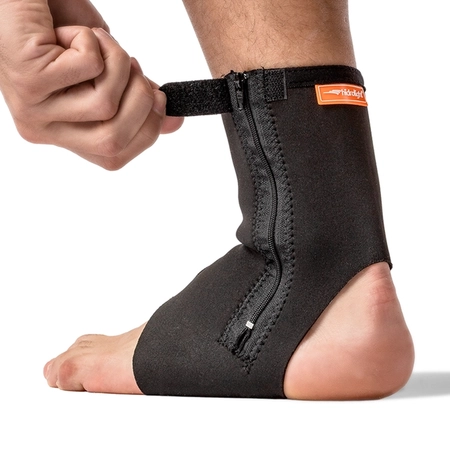 Tornozeleira Neoprene C/Ziper Hidrolight P (OR46D)