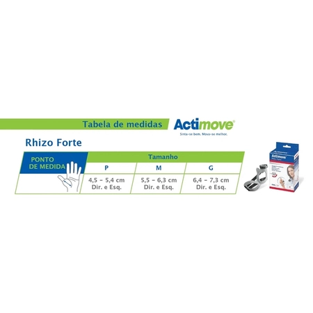 Órtese para Polegar Actimove Rhizo Forte Direita M