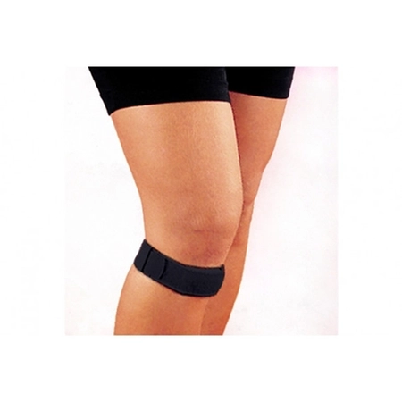 Tira Sub-patelar com Almofada Salvapé 554-65 G - PRETO