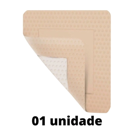 Curativo Hartmann Proximel 7,6x7,6cm Espuma de Silicone com Borda
