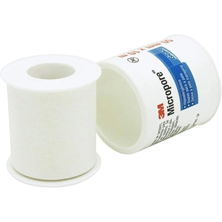 Fita Micropore Branco 50mm x 10m - 3M