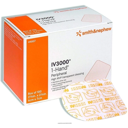IV3000 - Curativo Permeável para Cateter 6x7cm - Unidade