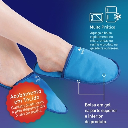 Bolsa Térmica para Pés Relaxmedic Gel Slipper RM-BT0120A