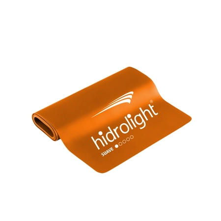 Faixa ElásticaTPE Hidrolight 1,52m x 15cm Laranja Suave (FL42A)