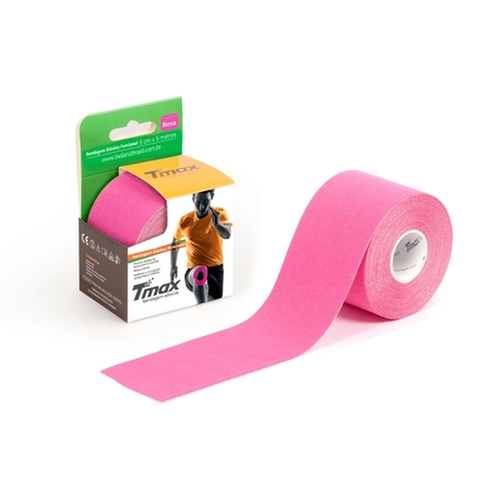 Bandagem Adesiva Kinesio TMAX 5cm x 5m Rosa