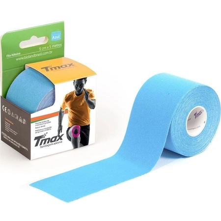 Bandagem Adesiva Kinesio TMAX 5cm x 5m Azul