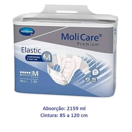 MoliCare Premium Elastic 6D M c/30