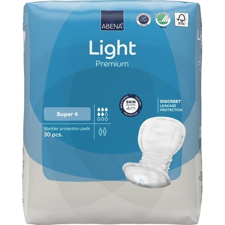 Absorvente Abena Light Premium Super 4 c/30