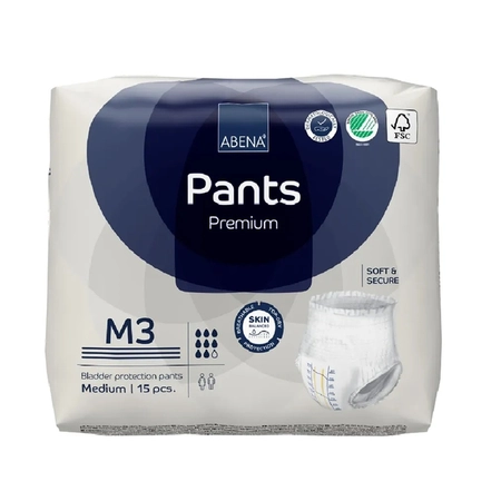 Fralda Geriátrica Pants Premium Abena - M3 c/15