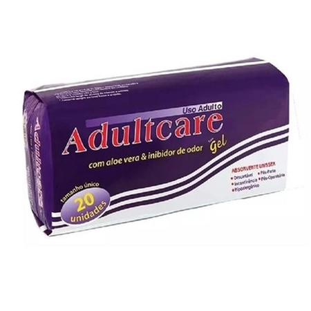 Absorvente Adultcare Geriátrico c/20 Unidades