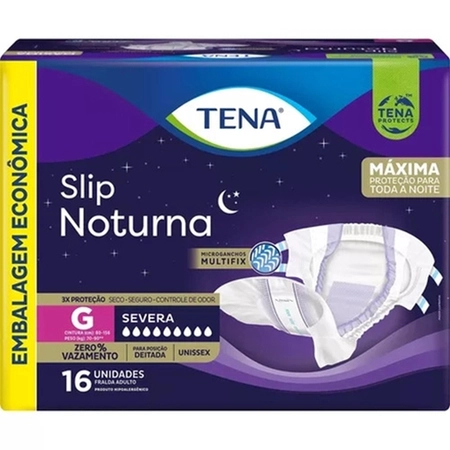 Fralda Tena Slip Noturna G c/16