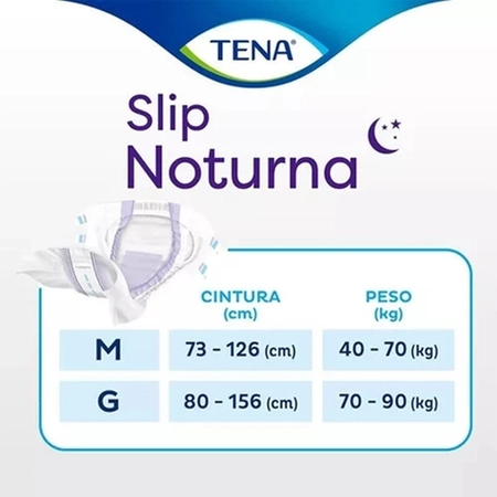 Fralda Tena Slip Noturna G c/16