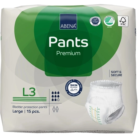 Fralda Geriátrica Pants Premium Abena - L3 c/15