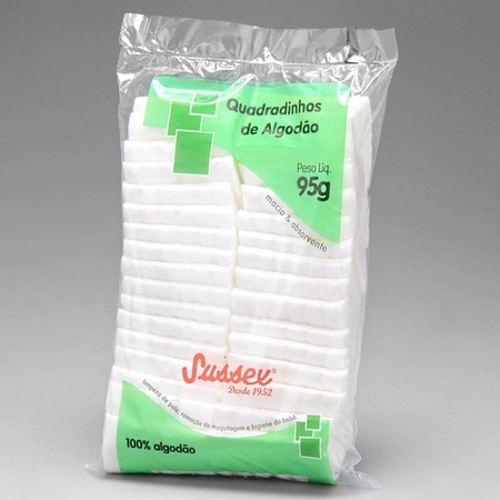 Algodão Quadradinho 95g Sussex