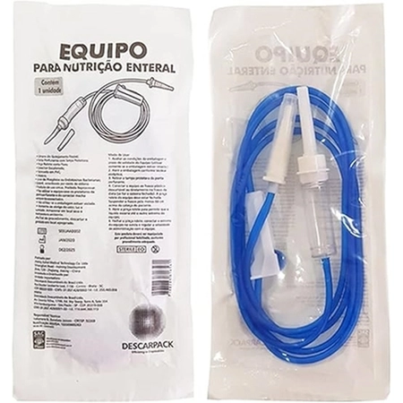 Equipo Nutrição Enteral Flex Descarpack